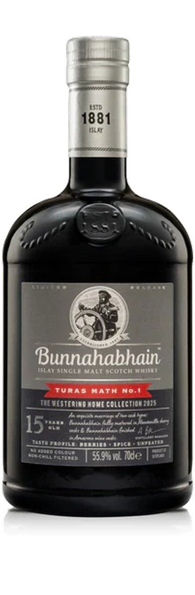Bunnahabhain Turas Math #1 Manzanilla Amarone Cask Finish 15 Year-Old Single Malt